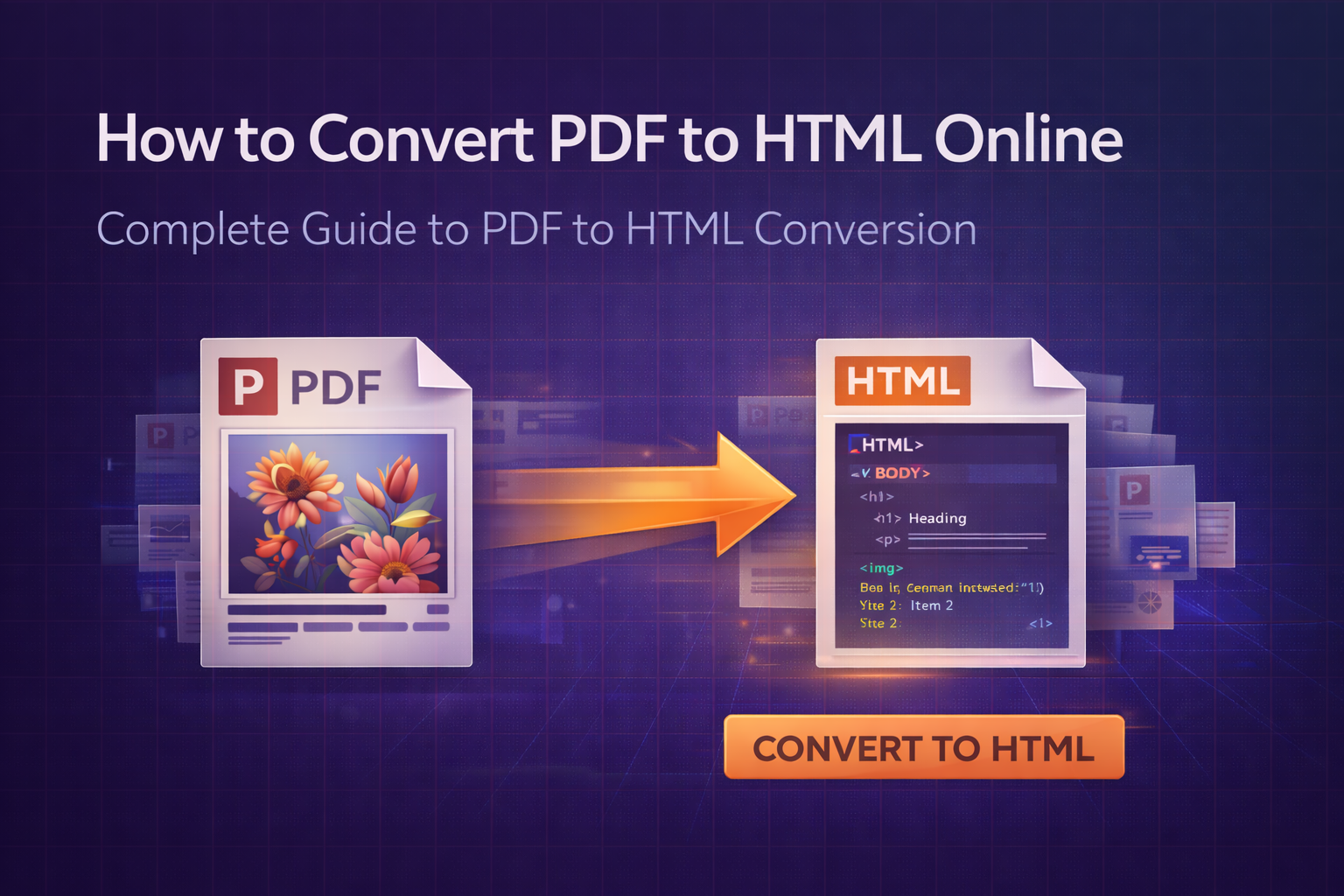 PDF to HTML Converter